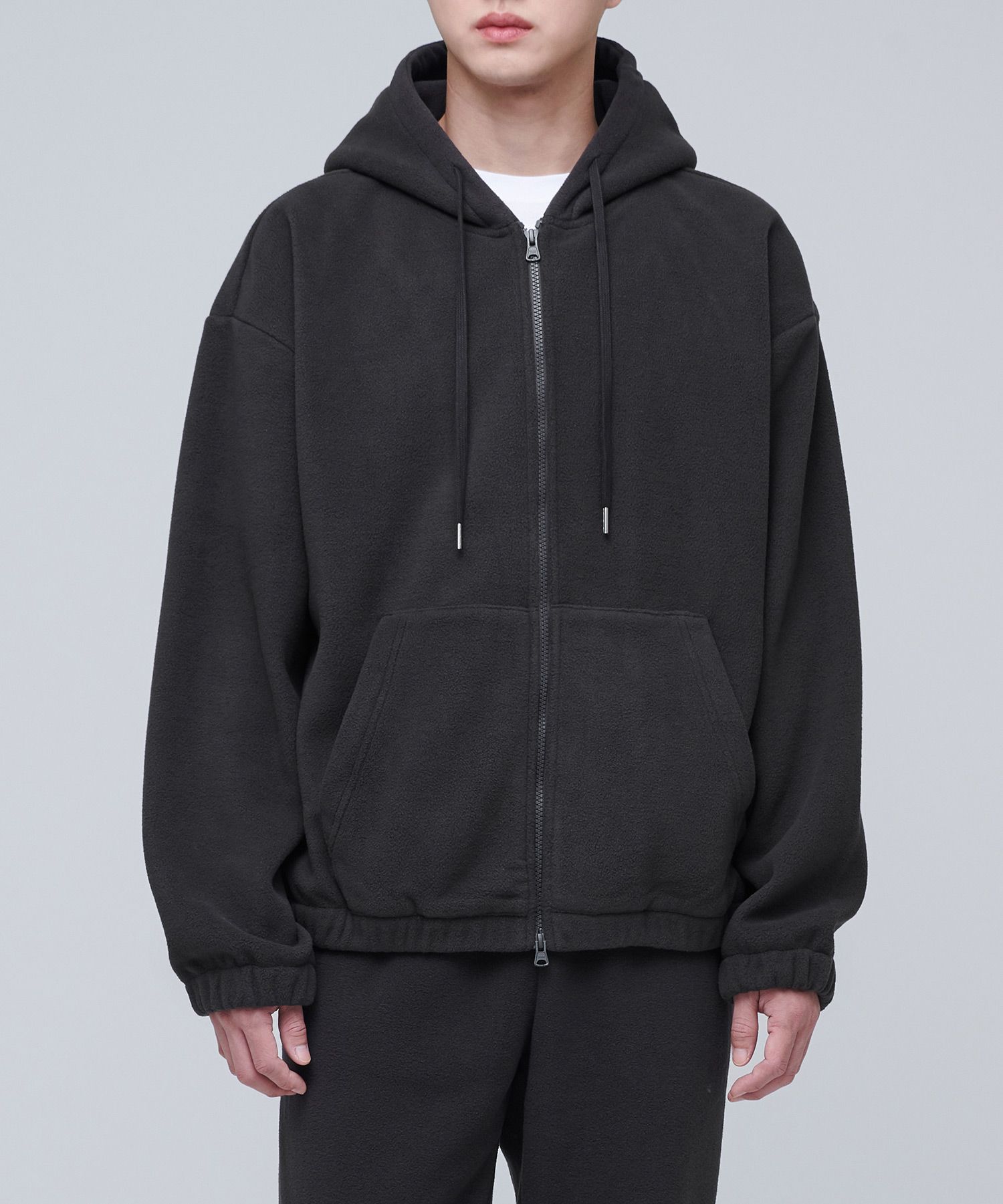 MUSINSA | MUSINSA STANDARD OVERSIZED POLAR FLEECE LINED ZIP