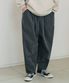스콘(F/W용) 와이드 벌룬팬츠 차콜 YHLP2386