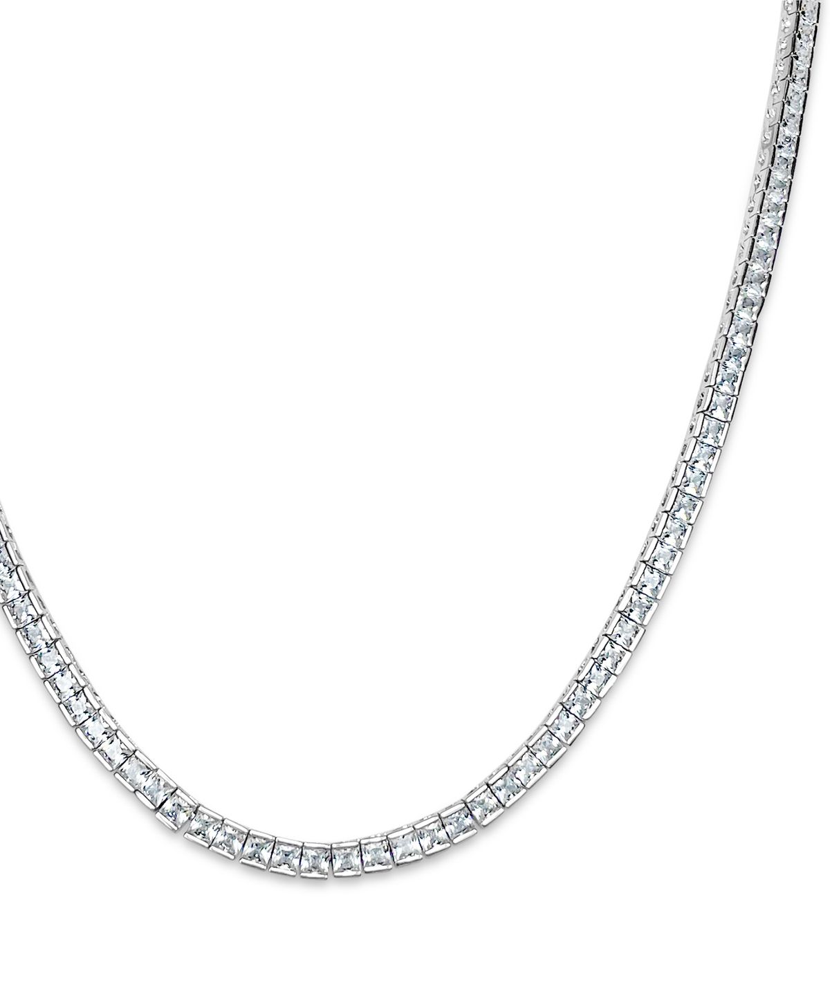 레인드랍 쥬얼리(RAINDROP JEWELRY) 레인드랍 2.5MM 베젤 테니스 초커 목걸이