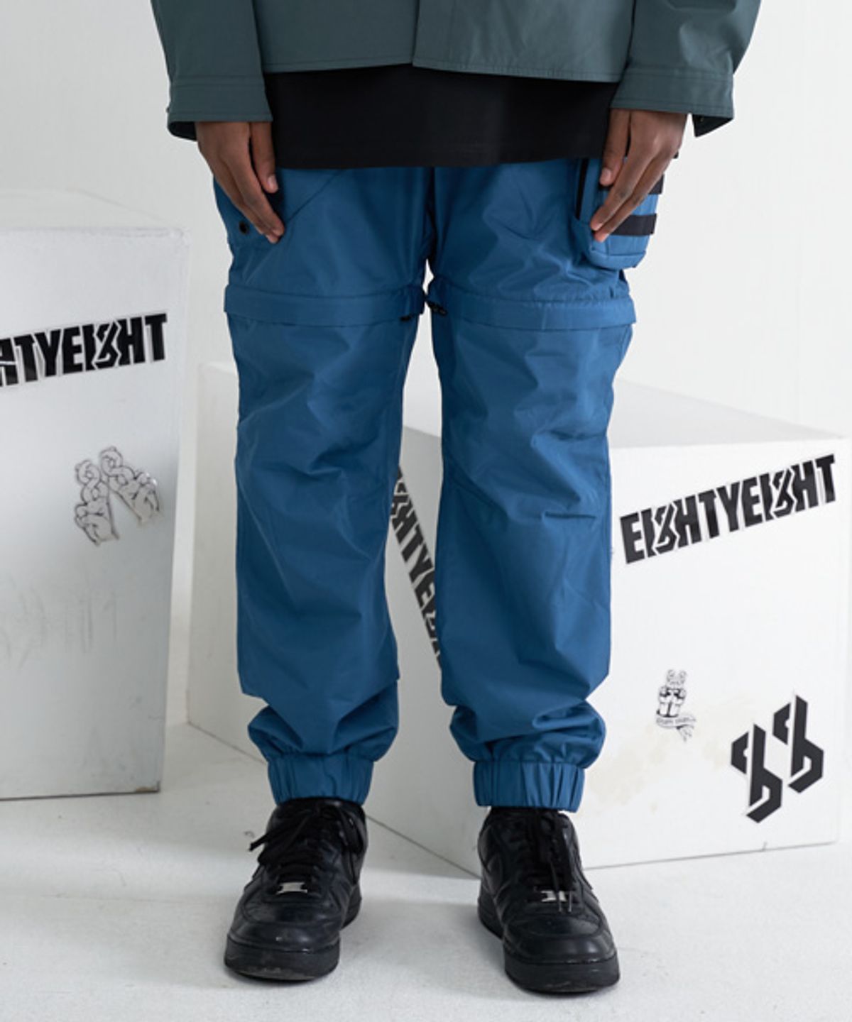 88리미티드(88LIMITED) P-5 803 ROAD PANTS(BLUE)