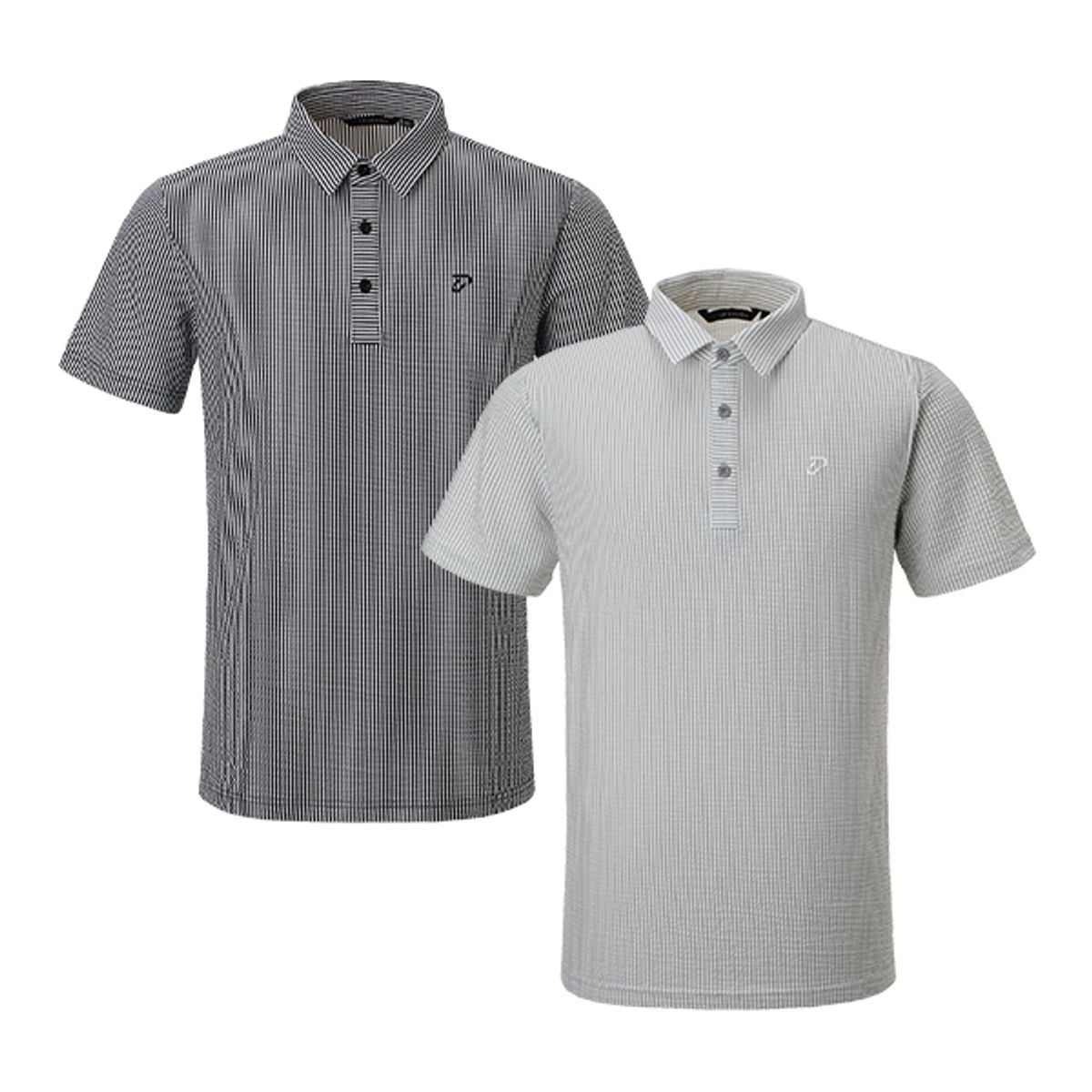 이안 폴터 디자인(IAN POULTER DESIGN) 남성 스트라이프 카라 반팔티셔츠 - 3612-101-602