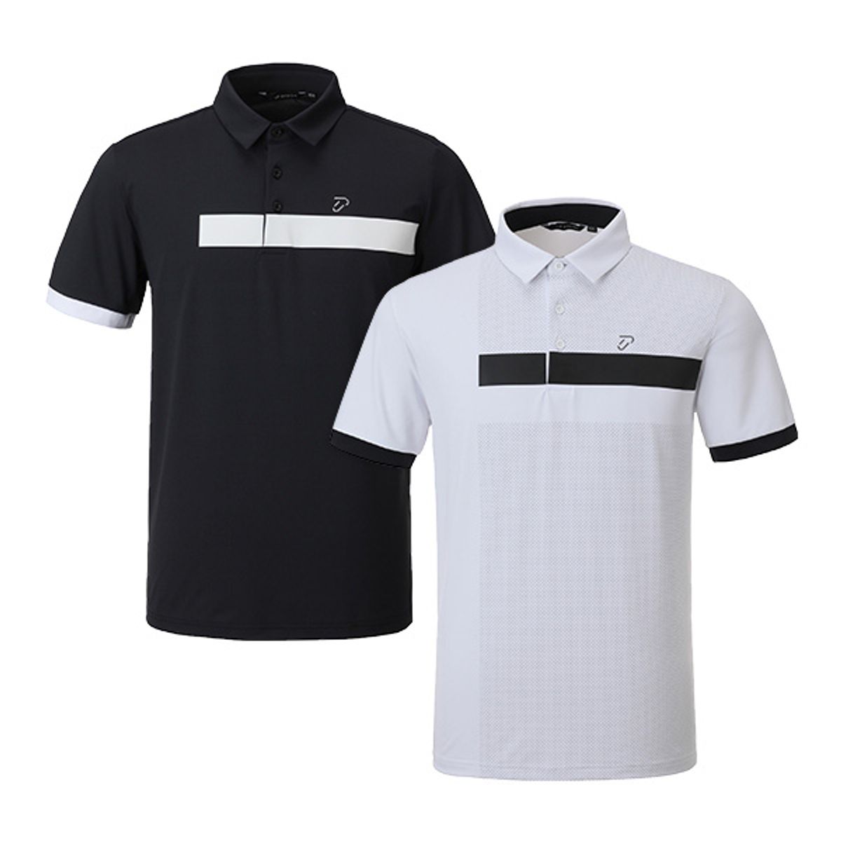 이안 폴터 디자인(IAN POULTER DESIGN) 남성 배색블럭 카라 반팔티셔츠 - 3612-101-600