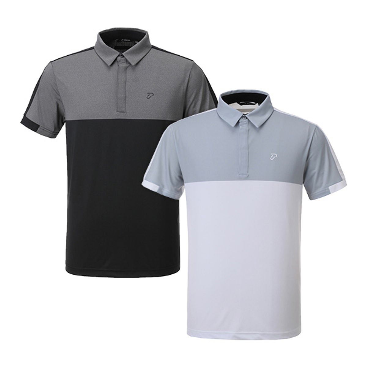 이안 폴터 디자인(IAN POULTER DESIGN) 남성 배색블럭 카라 반팔티셔츠 - 3612-101-604