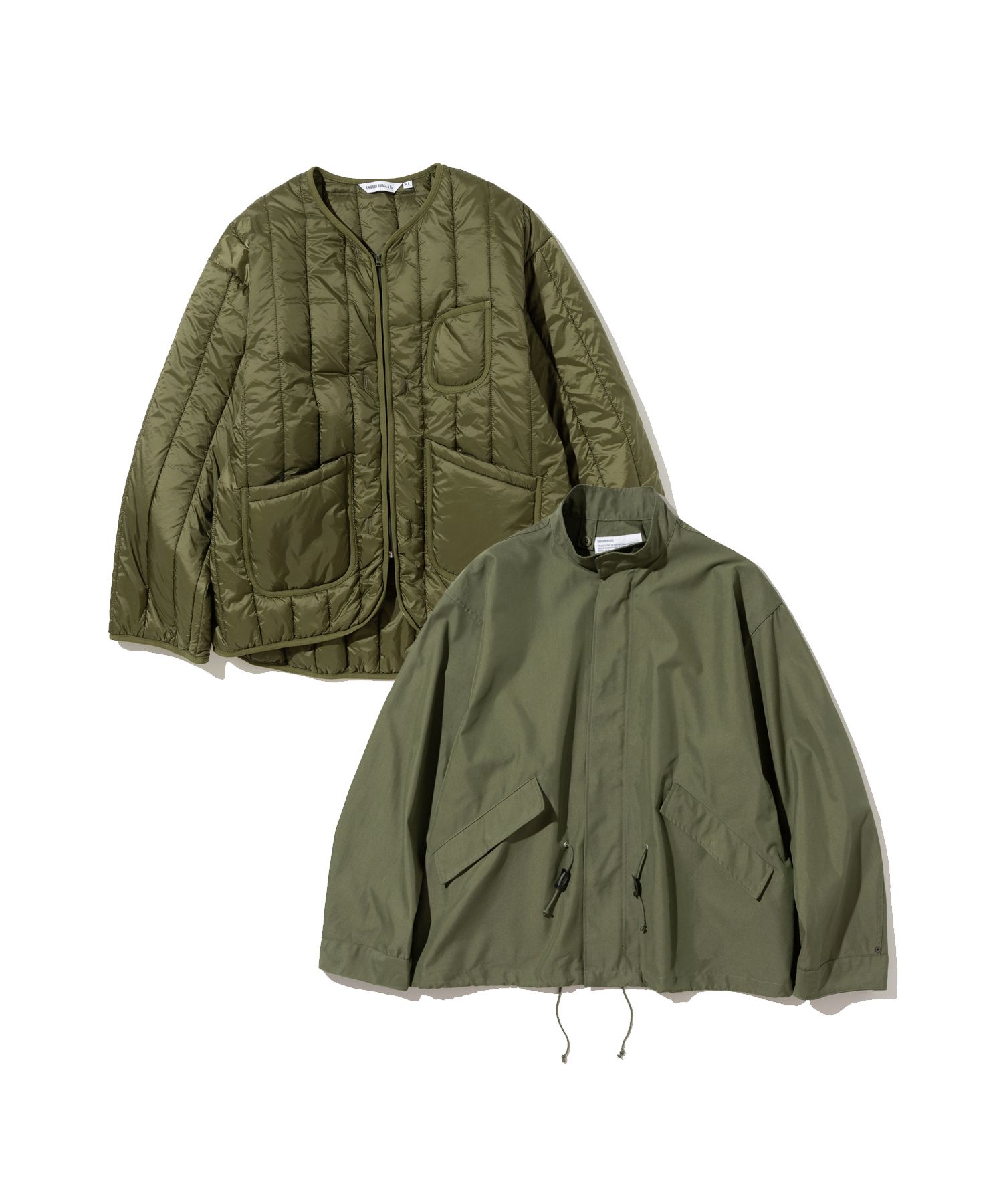 MUSINSA UNIFORM BRIDGE [SET] m65 military short jacket khaki