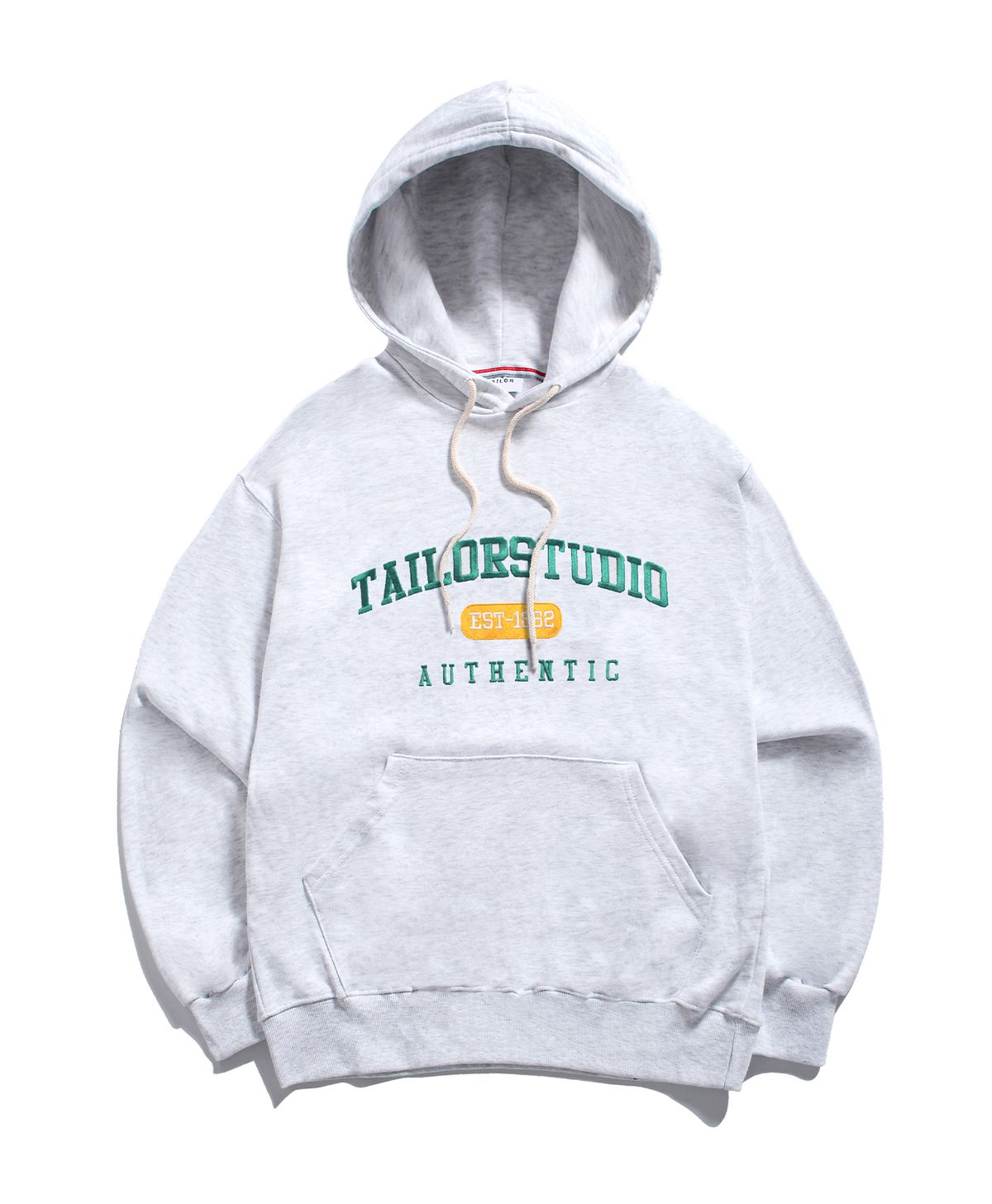 테일러 스튜디오(TAILOR STUDIO) [기모/NO기모] 네스트 후드 (화이트멜란지)