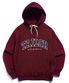 엔비엘 로고 후드 (버건디)