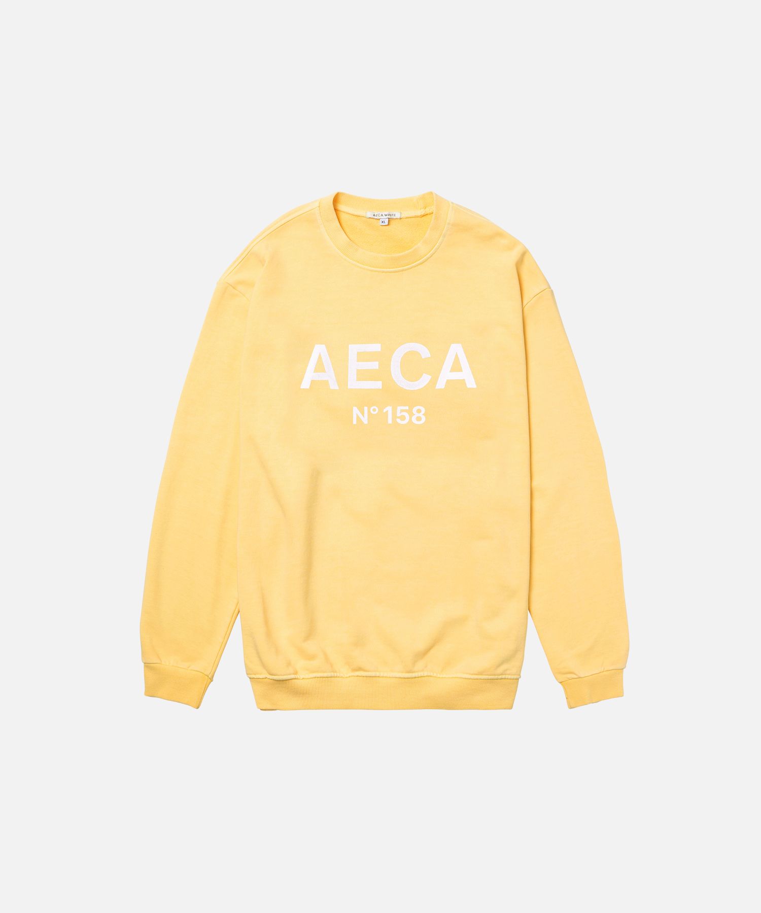 ◆AECA WHITE BIG LOGO SWEATSHIRT/3色◆ MUSINSA | AECA WHITE BIG LOGO SWEATSHIRT-TEAL