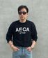 AECA BIG LOGO WOOL KNIT-BLACK