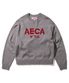 AECA BIG LOGO WOOL KNIT-GREY