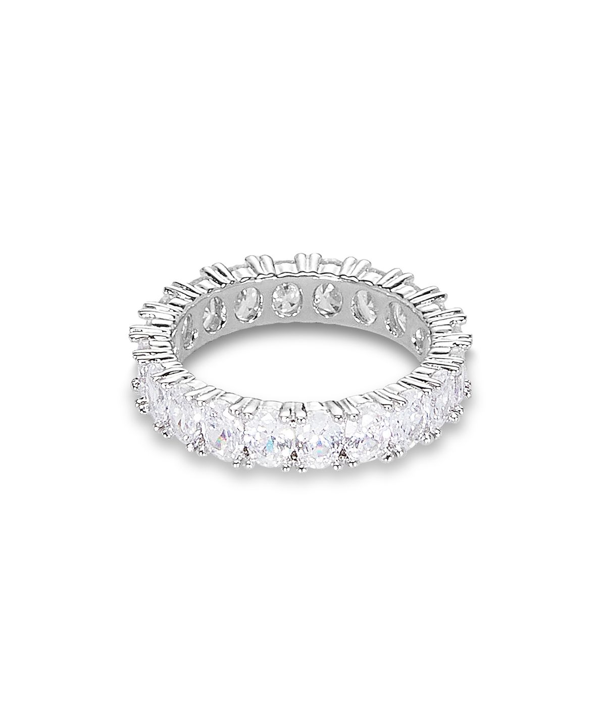 레인드랍 쥬얼리(RAINDROP JEWELRY) 레인드랍 더블프롱 오벌 이터니티 반지