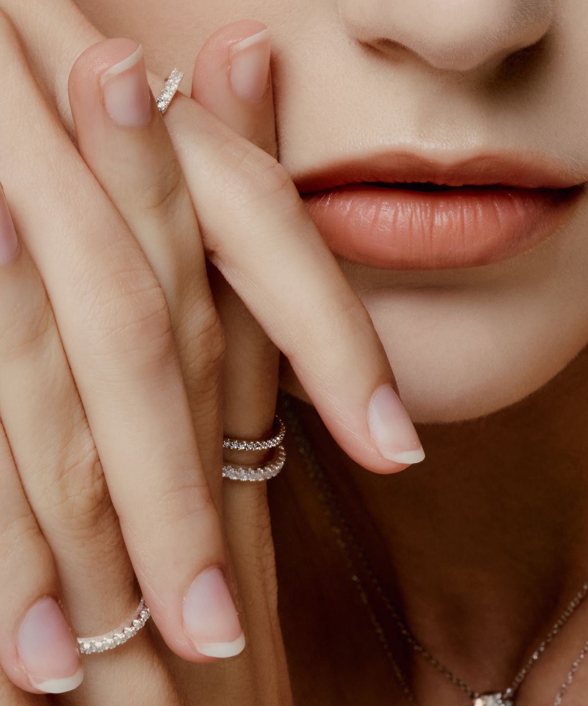 레인드랍 쥬얼리(RAINDROP JEWELRY) 레인드랍 1MM 브릴리언트 이터니티 반지