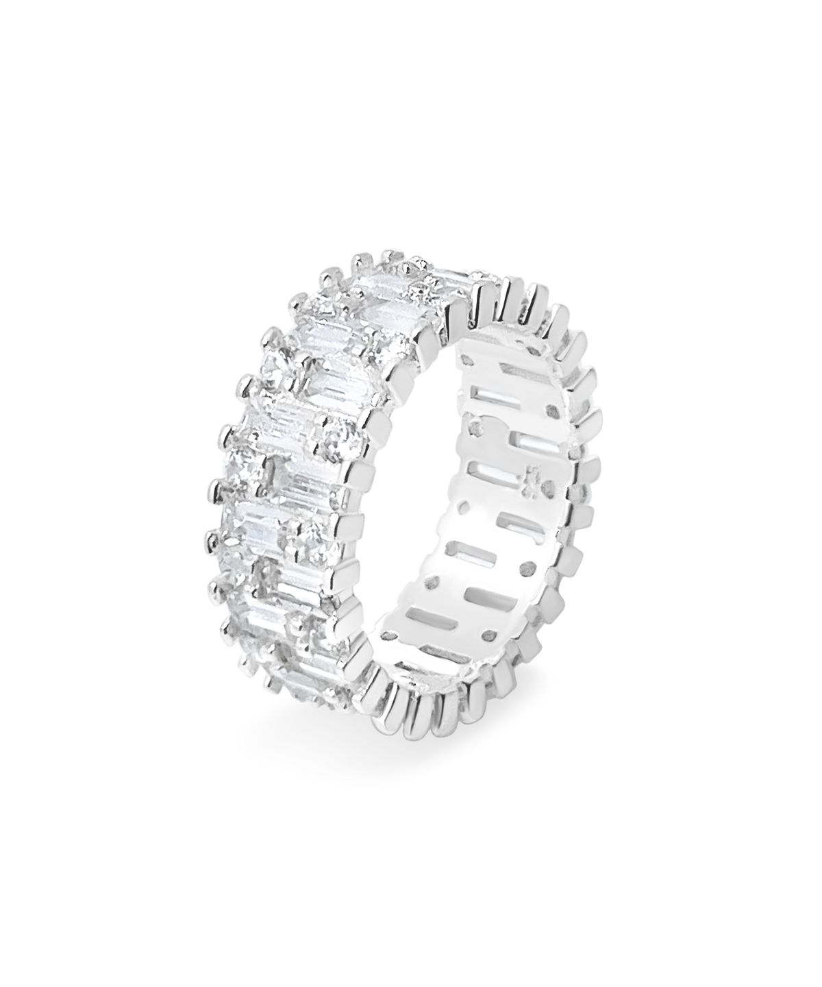 레인드랍 쥬얼리(RAINDROP JEWELRY) 레인드랍 바게트 앤 라운드 컷 이터니티 반지 [S925]