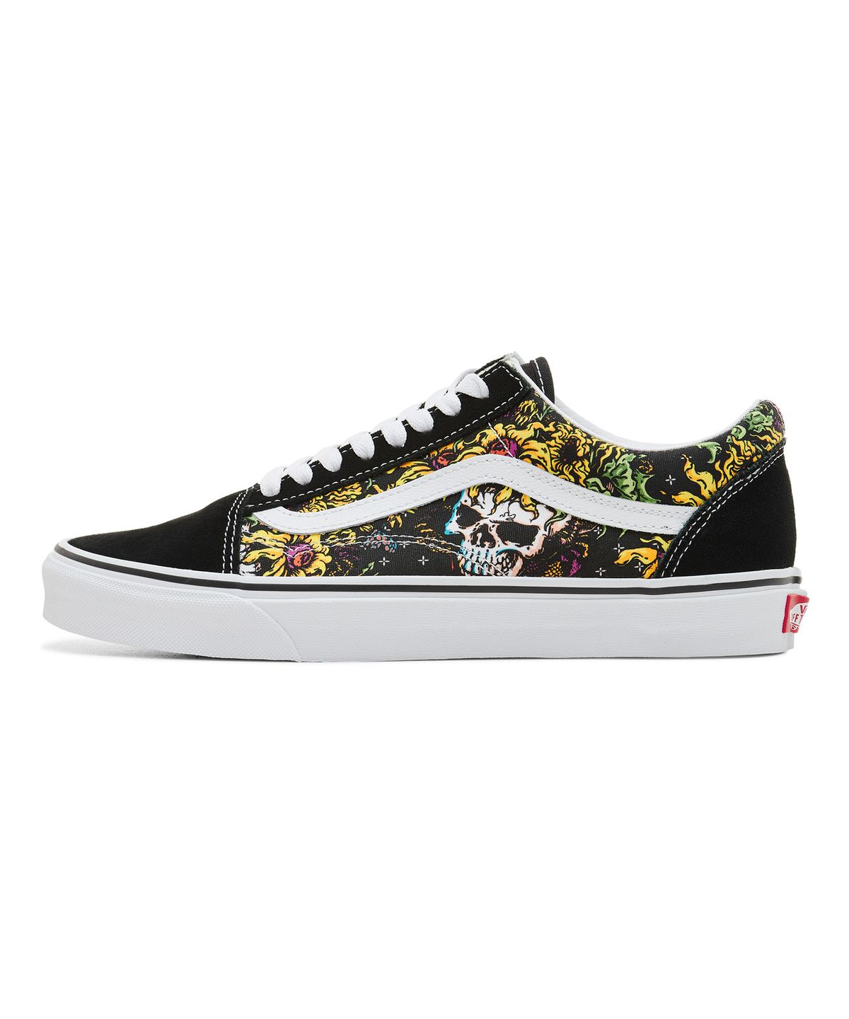 반스(VANS) 올드스쿨 - (뷰티 스컬) 블랙:트루 화이트 / VN0A7Q2J6401