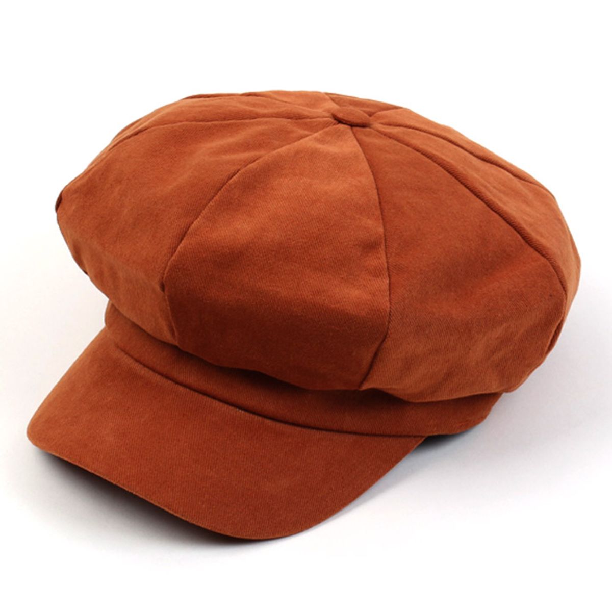 유니버셜 케미스트리(UNIVERSAL CHEMISTRY) Washing Bold CT Brown Newsboy Cap 뉴스보이캡