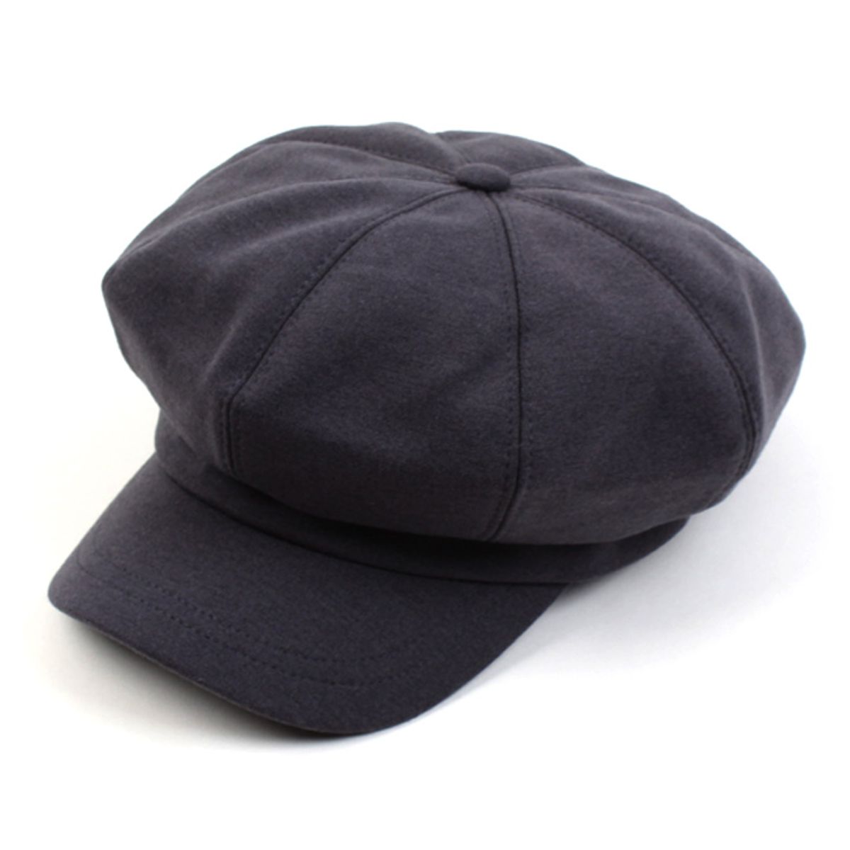 유니버셜 케미스트리(UNIVERSAL CHEMISTRY) Wool Gray Belted Newsboy Cap 뉴스보이캡