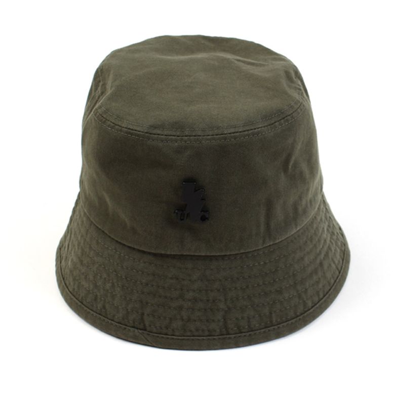 GD Thunder Khaki Drop Heavy Bucket Hat 버킷햇