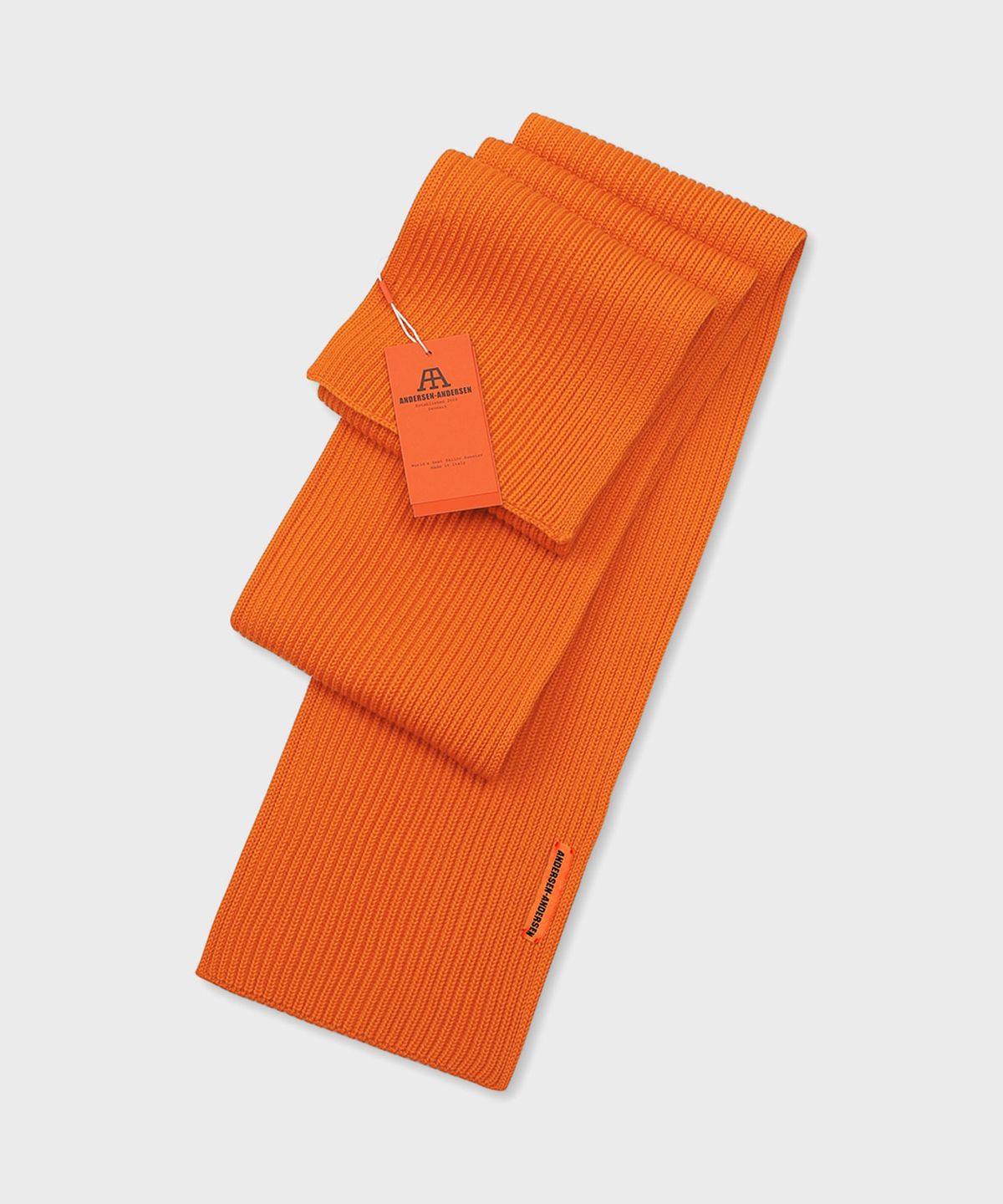 안데르센 안데르센(ANDERSEN ANDERSEN) 와이드 머플러 Orange