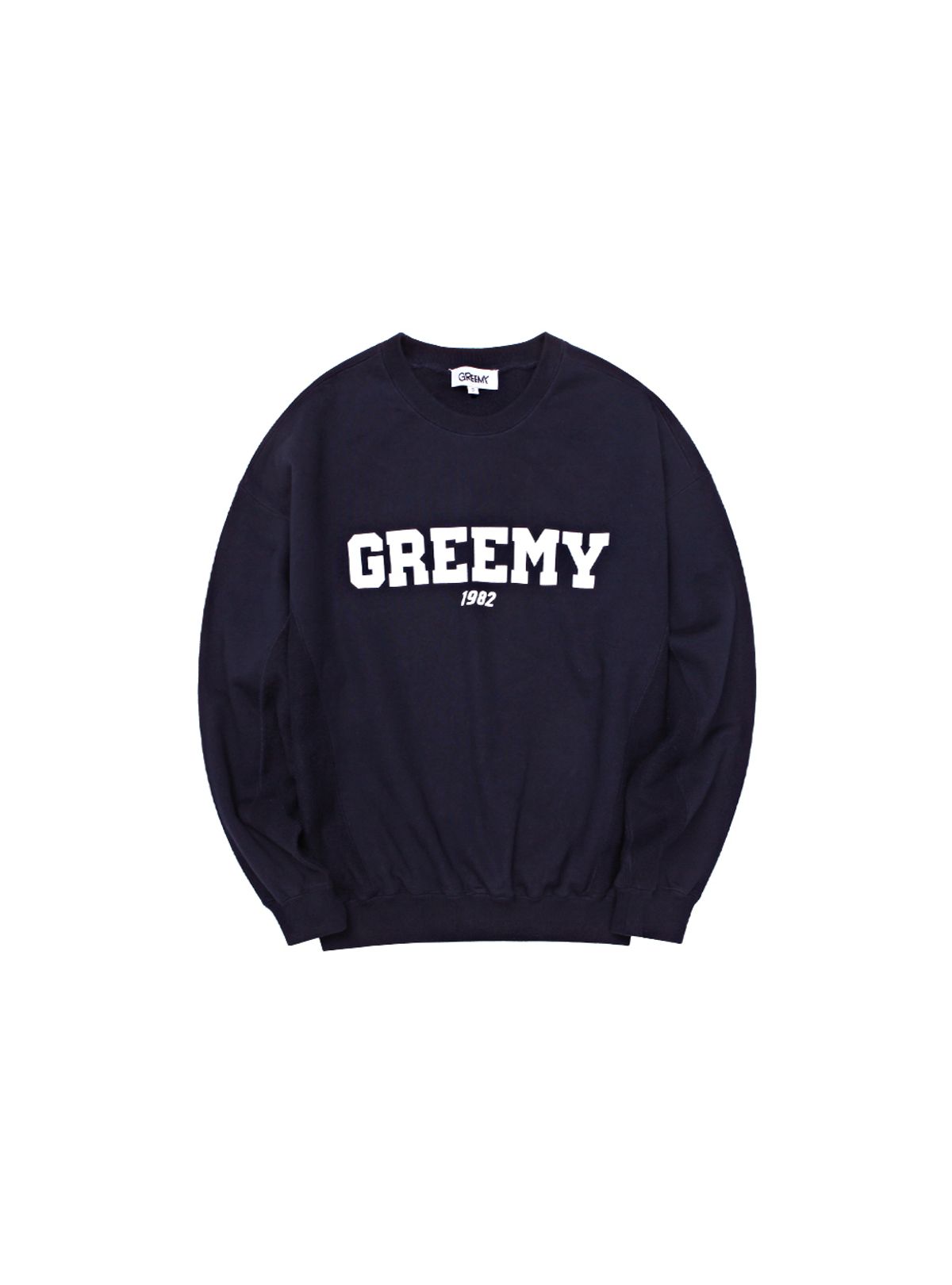 그리미(GREEMY) 1982 OLD SCHOOL SWEATSHIRTS (NAVY)