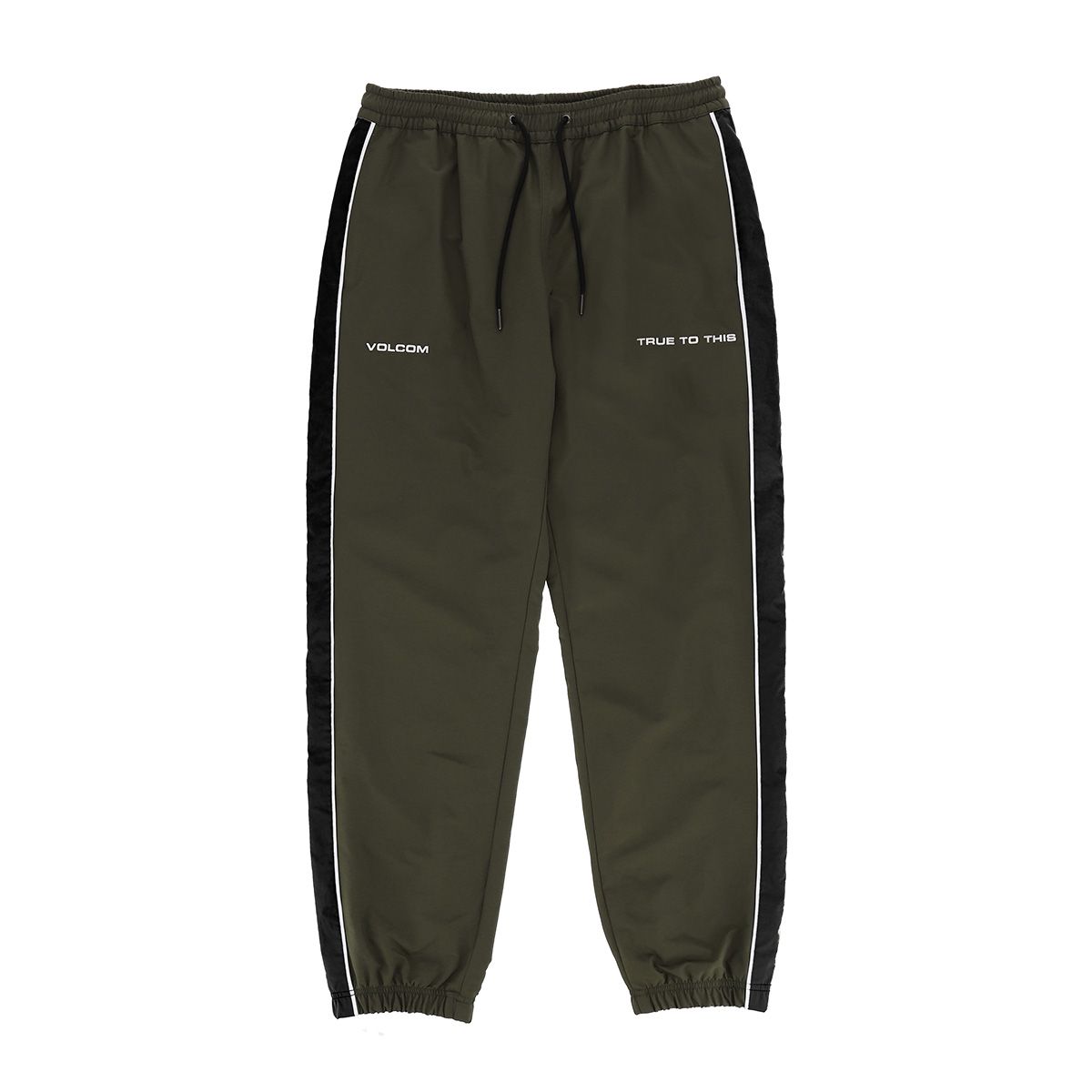 볼컴(VOLCOM) 베이직 우븐배색 팬츠(카키)