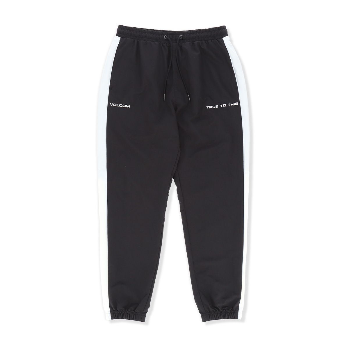볼컴(VOLCOM) 베이직 우븐배색 팬츠(블랙)