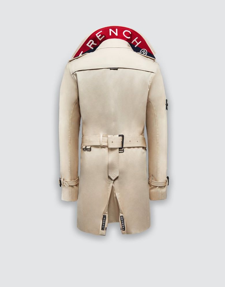 킹 클래식 트렌치 코트 (STONE/RED/NAVY/WHITE)