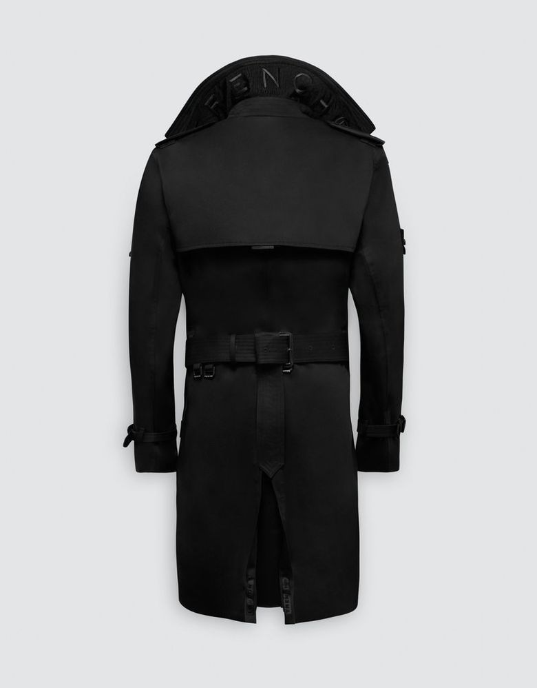 킹 클래식 트렌치 코트 (BLACK/BLACK/BLACK)