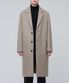 캐시미어 20 오버사이즈 싱글 코트 [모카]