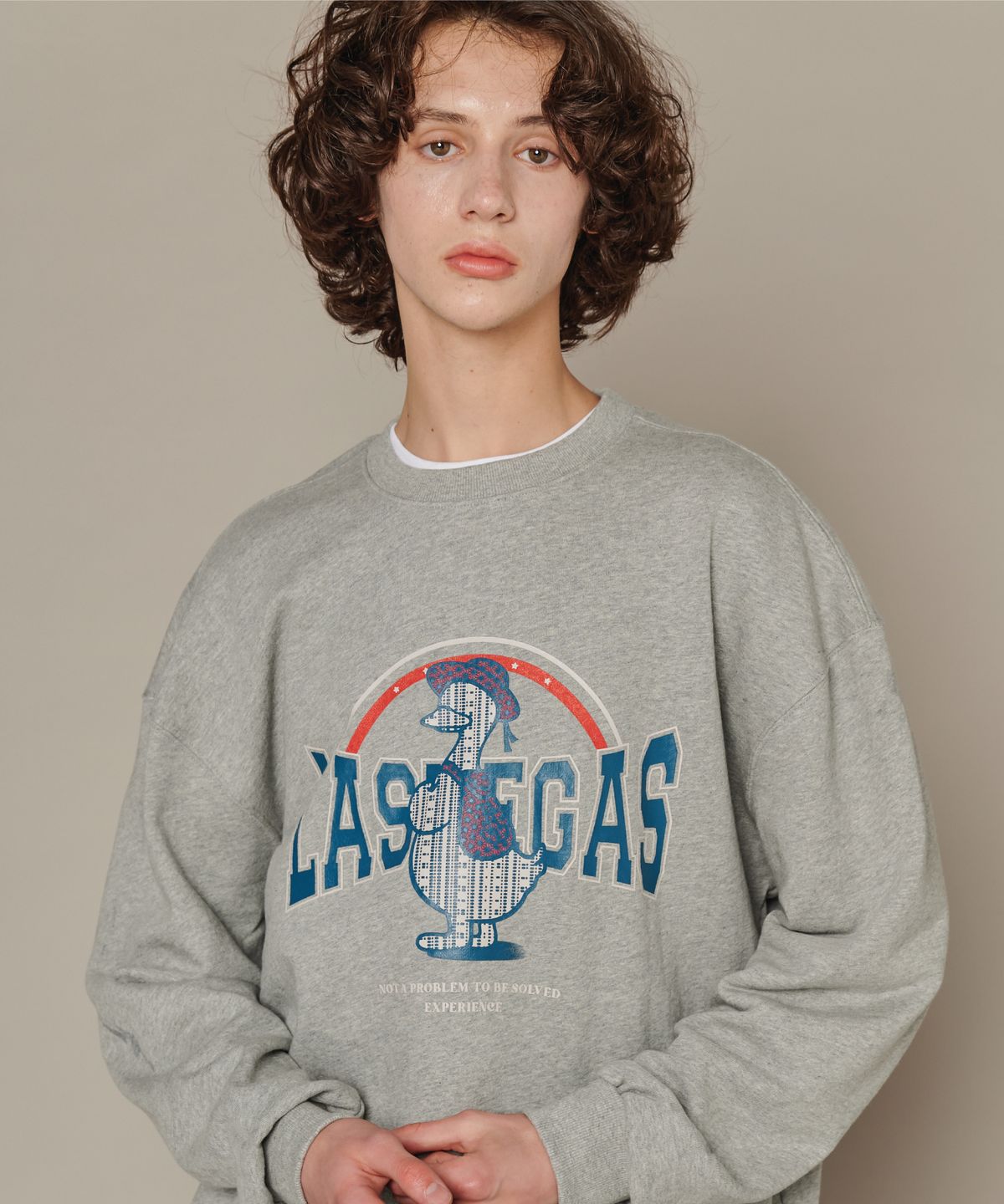 이퓨원트(IFYOUWANT) pattern LASVEGAS MTM gray