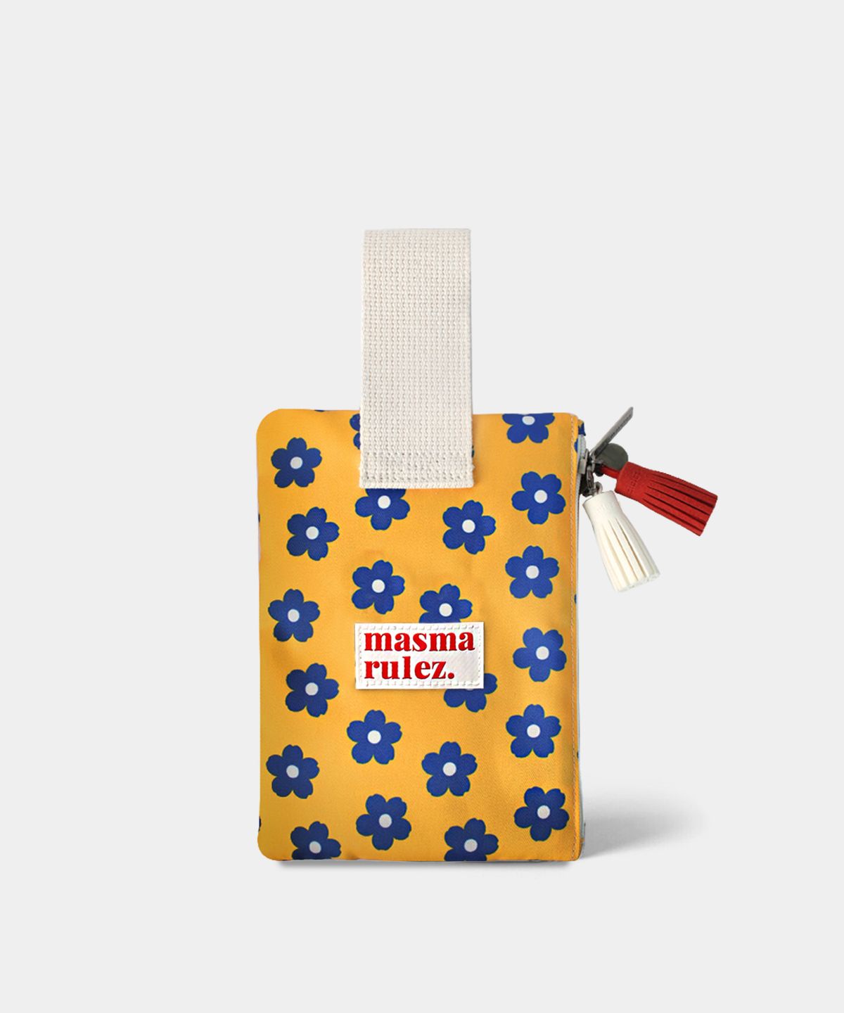 마스마룰즈(MASMARULEZ) Strap pouch _ flower myosotis
