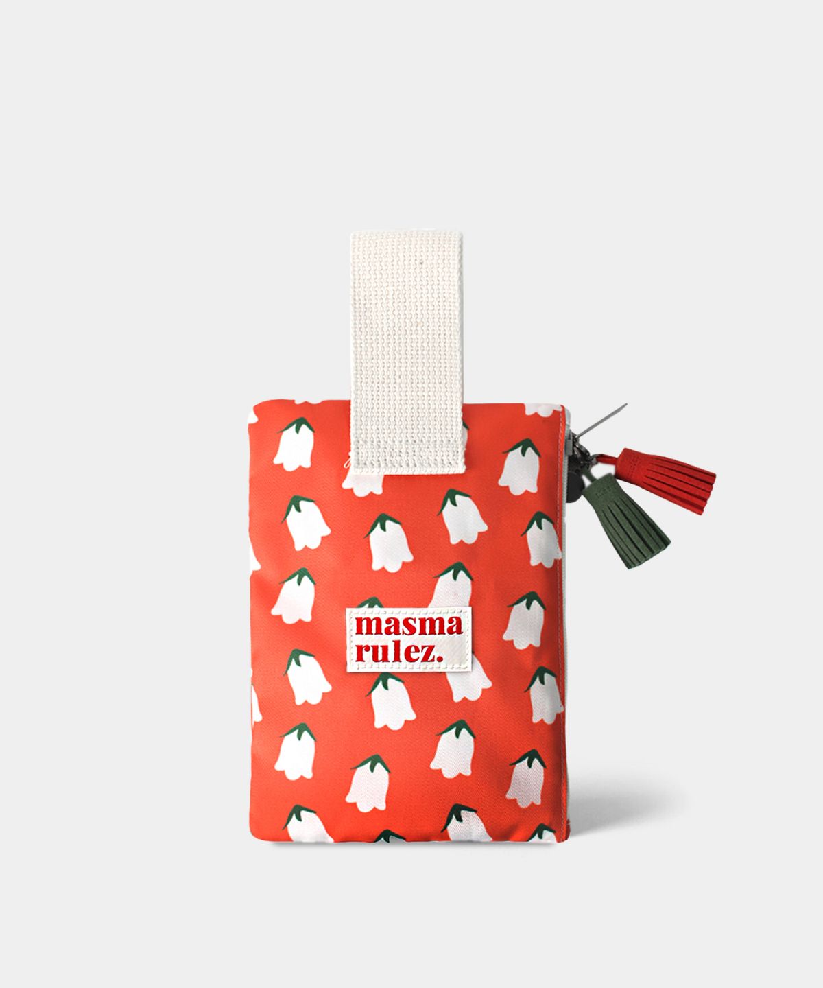 마스마룰즈(MASMARULEZ) Strap pouch _ flower bellflower