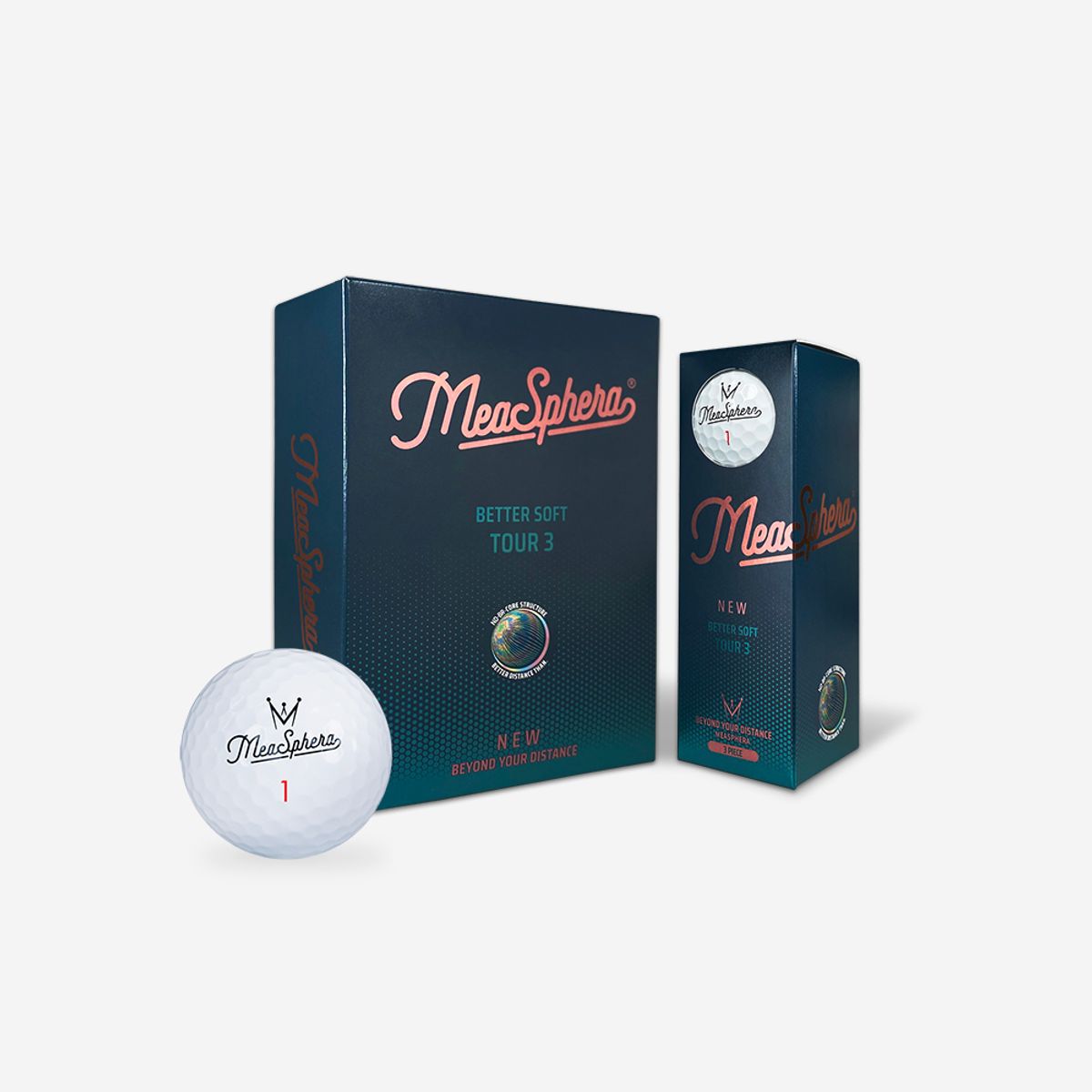 미스페라(MEASPHERA) [T3] URETHANE 3PIECE - ½DOZEN