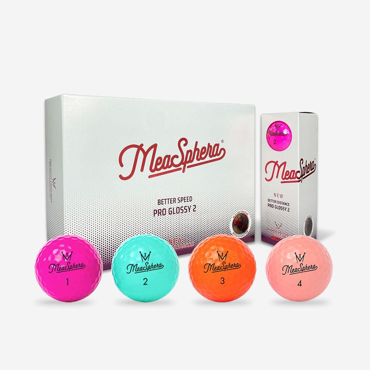 미스페라(MEASPHERA) [PG2] GLOSSY 4COLOR 2PIECE - DOZEN
