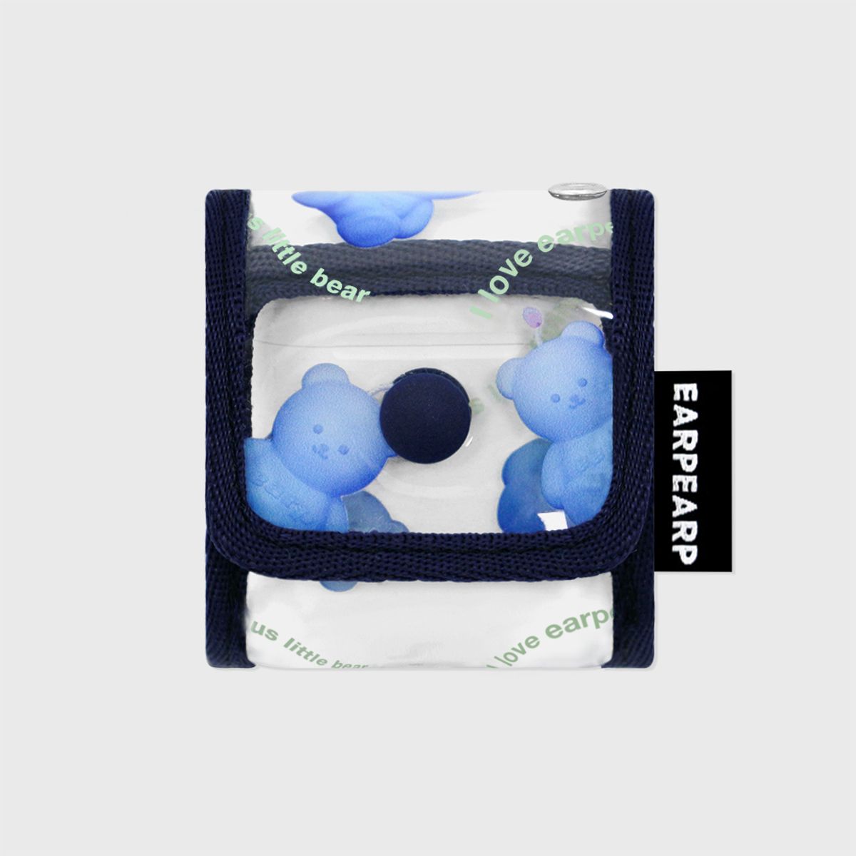 어프어프(EARPEARP) LITTLE FIRE COVY PATTERN-NAVY(에어팟-PVC)