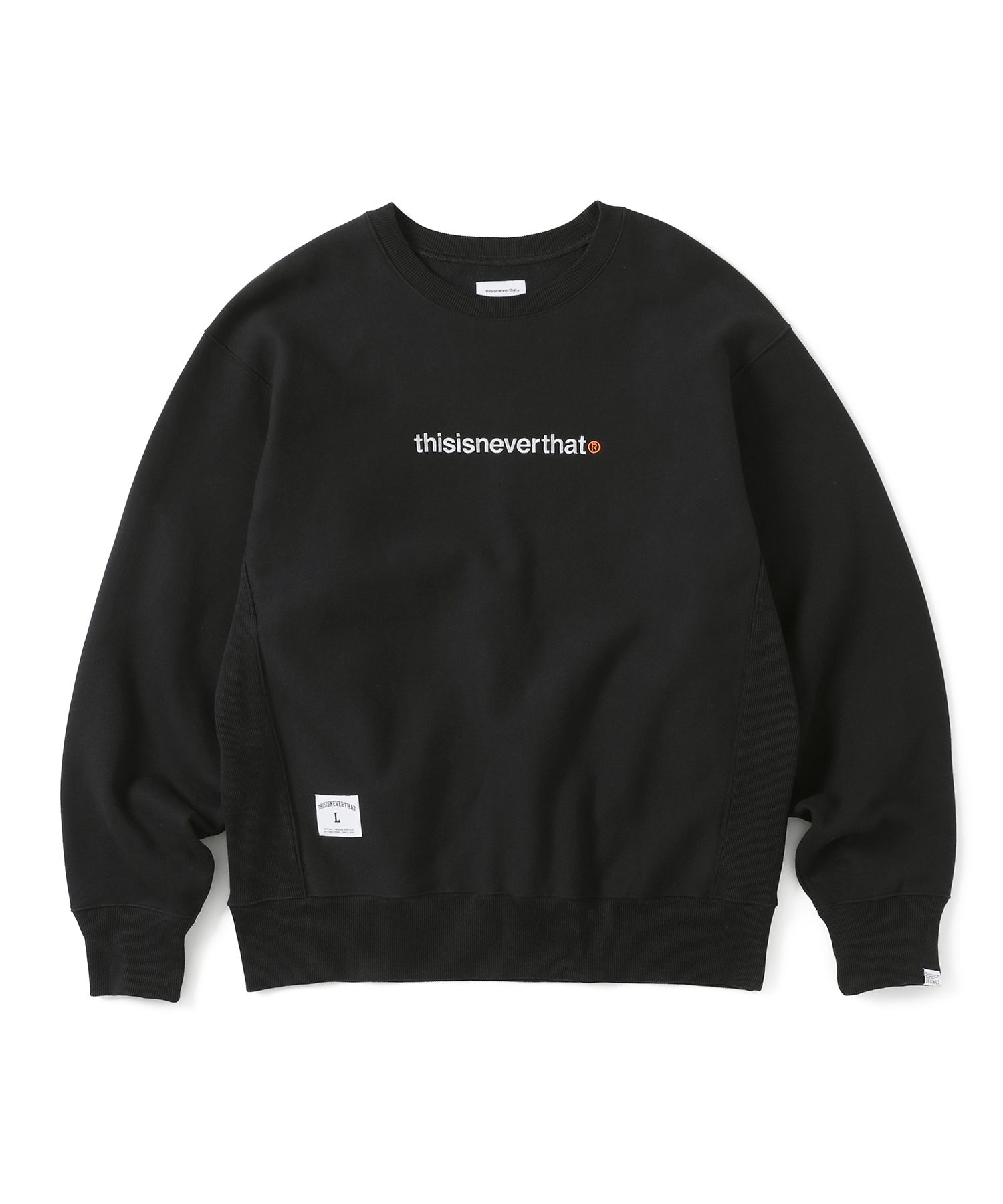 MUSINSA | thisisneverthat SPORT T-Logo Crewneck Black