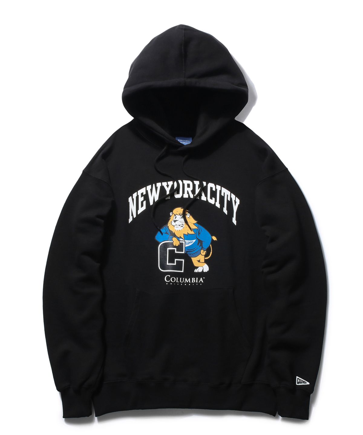 컬럼비아 유니버시티(COLUMBIA UNIVERSITY) 70S NYCT ROAR-EE RETRO HOODIE 블랙