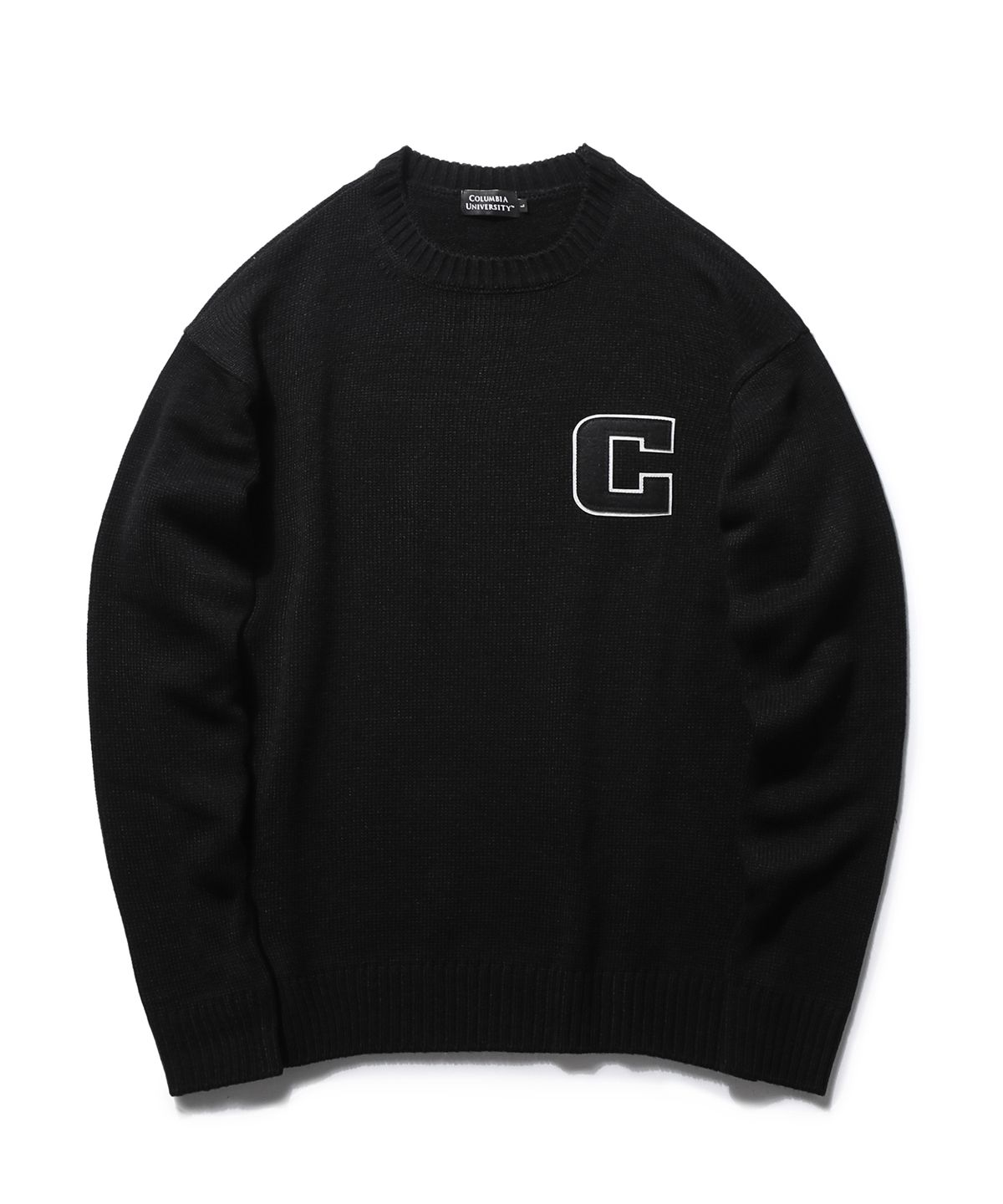 컬럼비아 유니버시티(COLUMBIA UNIVERSITY) UNIVERSITY C LOGO SWEATER 블랙