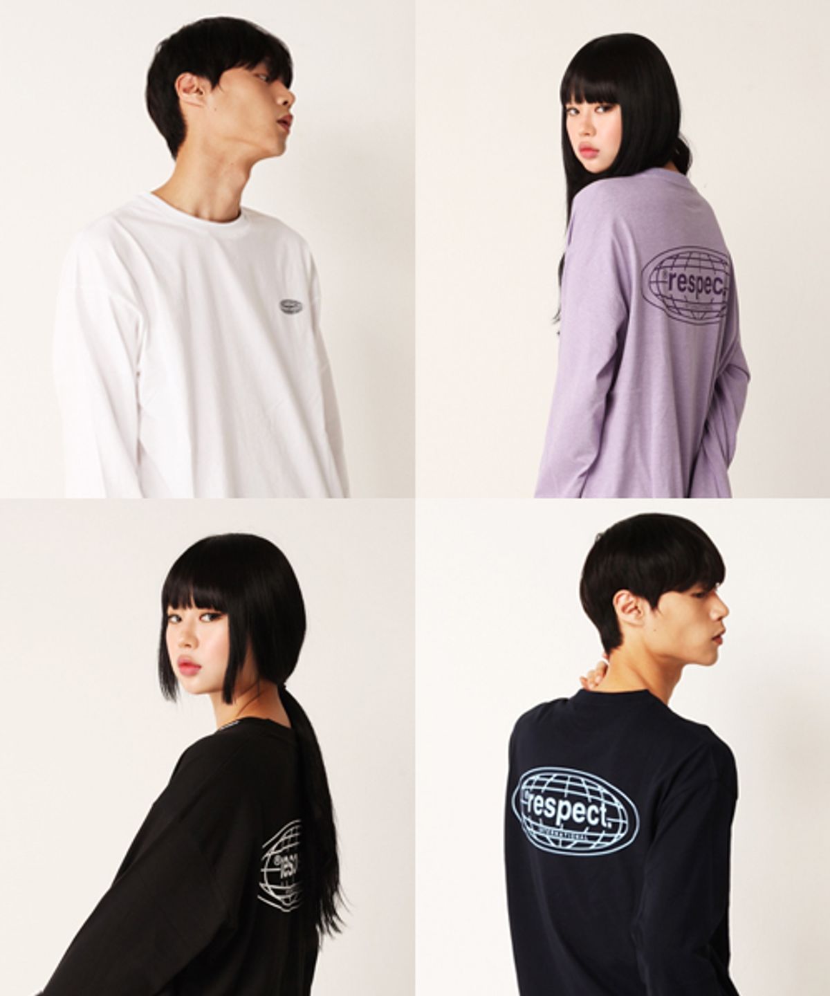 리스펙트(RESPECT) bg longsleeve (4color)