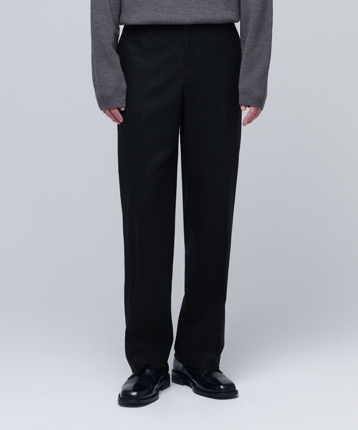 MUSINSA公式 | MUSINSA STANDARD ウールフランネルワイドスラックス