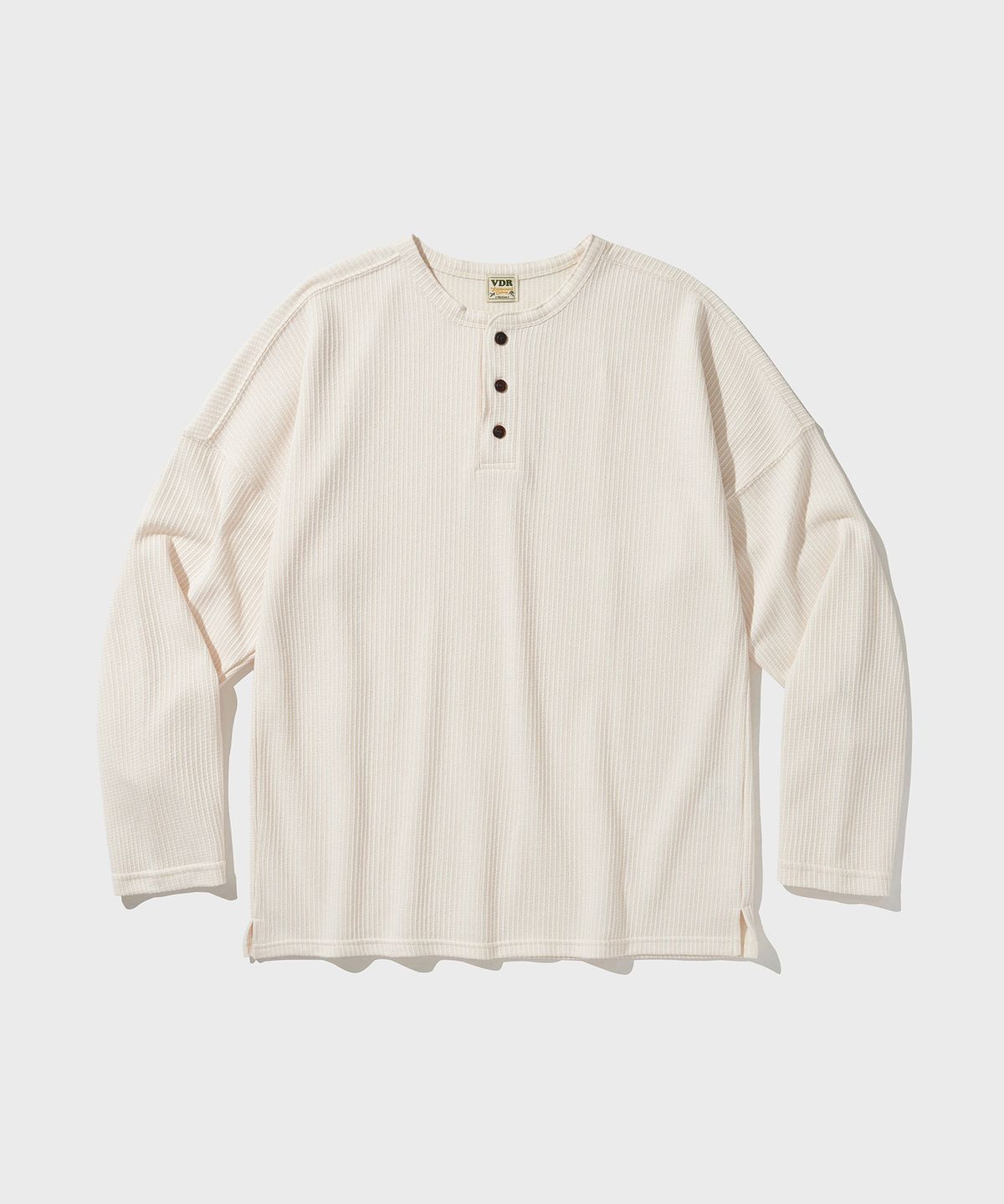 비디알(VDR) COZY HENLYNECK LONG SLEEVE [Cream]
