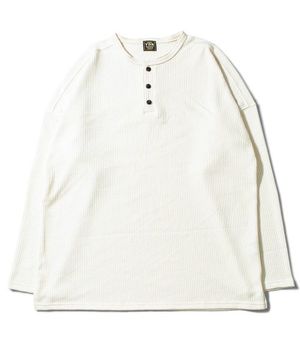 COZY HENLYNECK LONG SLEEVE [Cream]