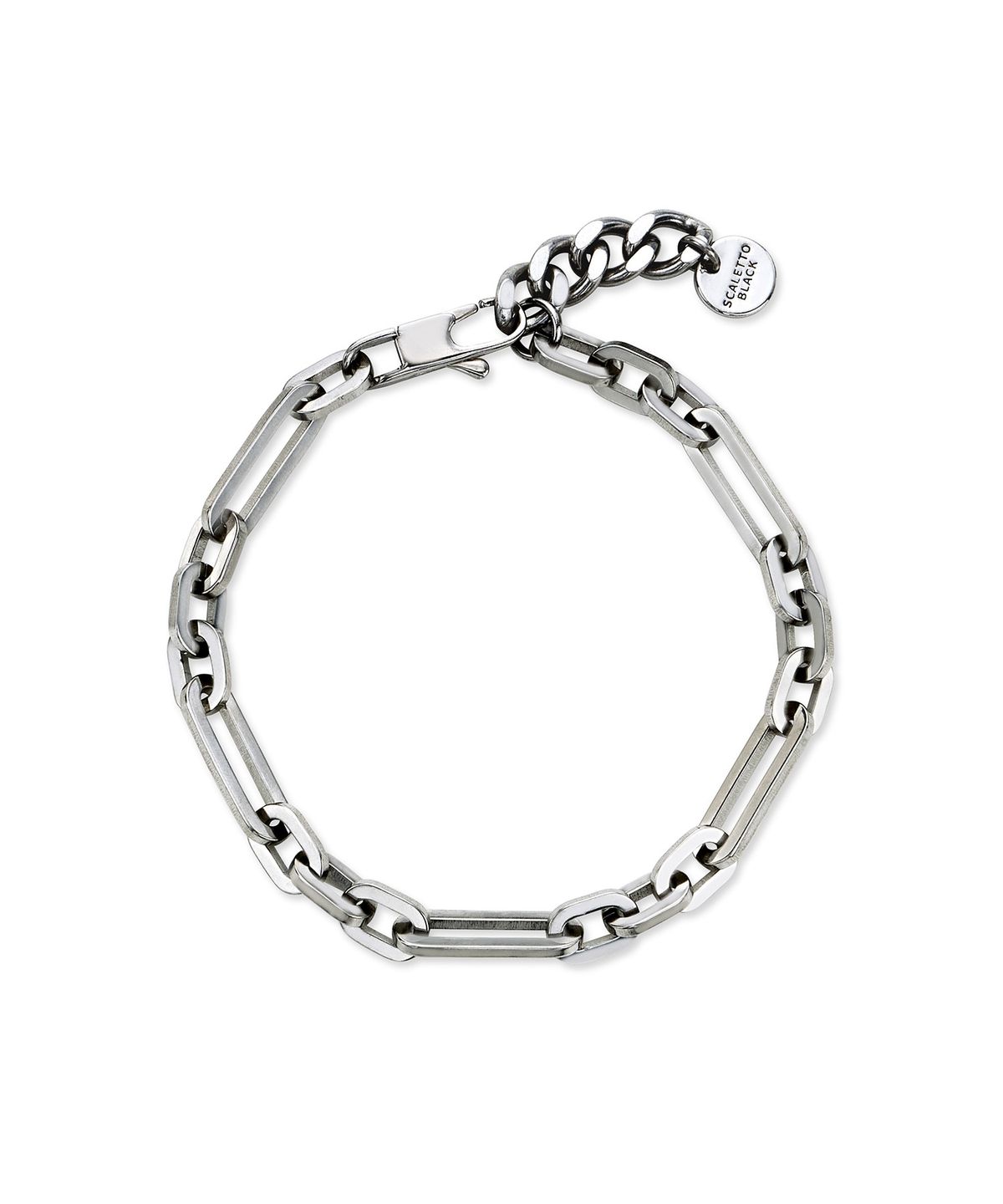 스칼렛또블랙(SCALETTOBLACK) CP_012 Link Oval Chain Bracelet