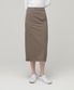 우먼즈 하이 웨이스트 롱 스커트 [더스티 베이지]