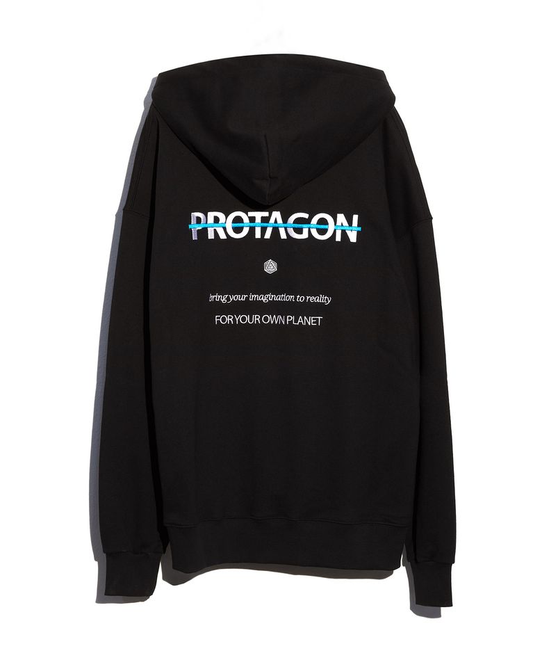 Parallel Line Logo Hoodie (Black)