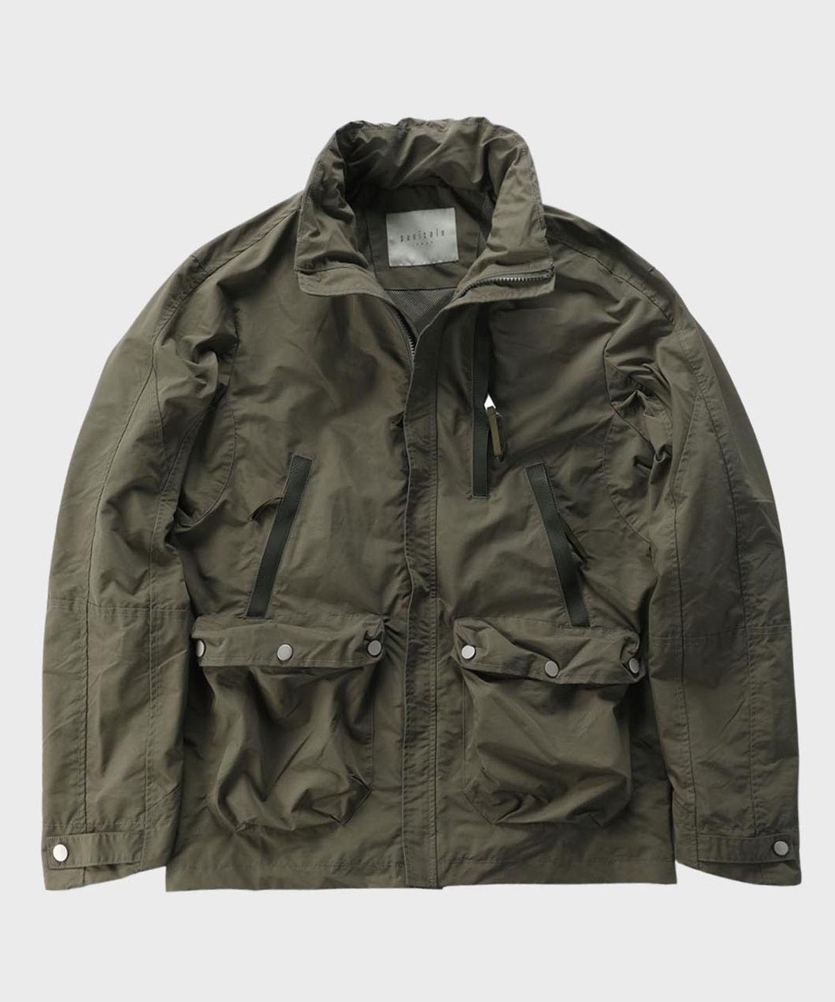 빠니깔레(PANICALE) 하이넥 후드 필드 자켓 2COLOR