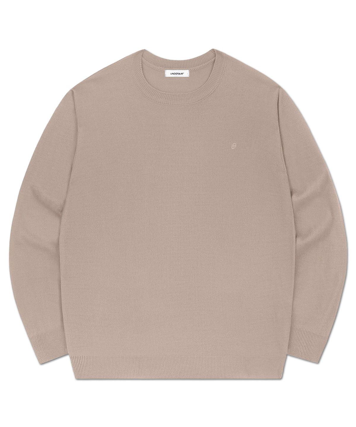 언더에어(UNDERAIR) BACK TO THE HOME KNIT - BEIGE