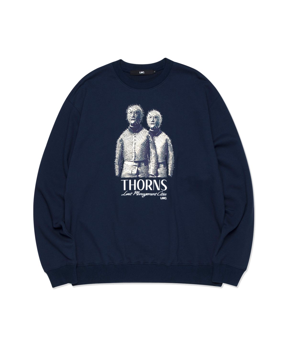 엘엠씨(LMC) LMC THORNS ARMOR SWEATSHIRT navy