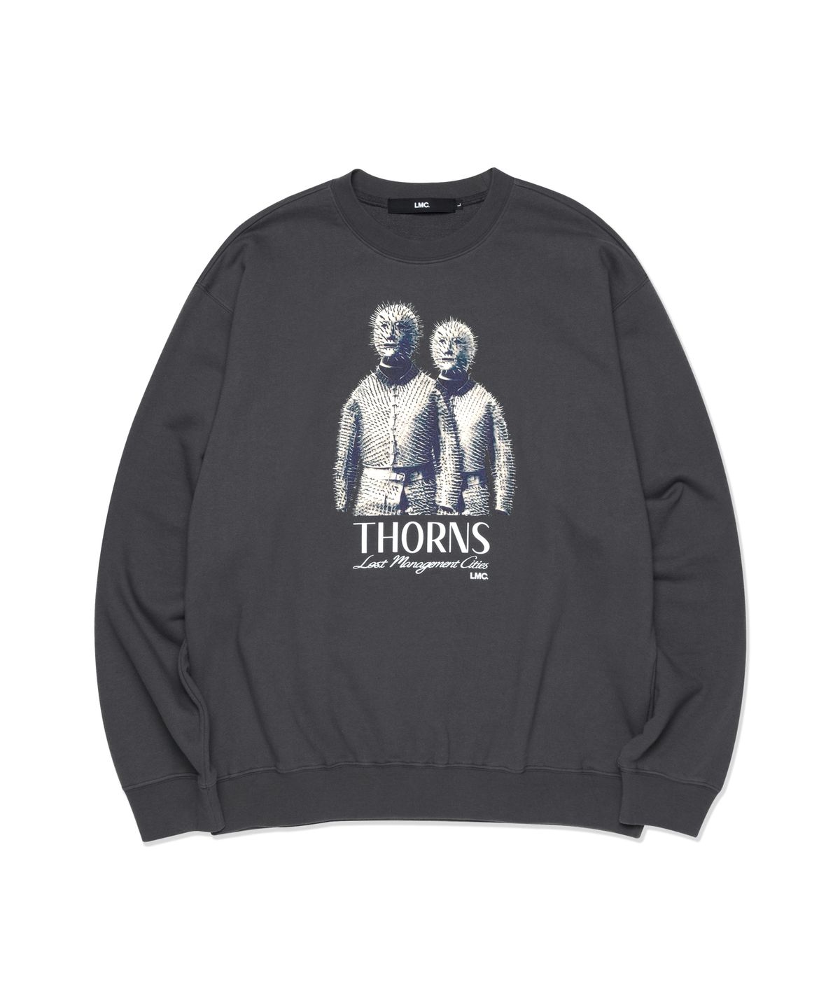엘엠씨(LMC) LMC THORNS ARMOR SWEATSHIRT charcoal