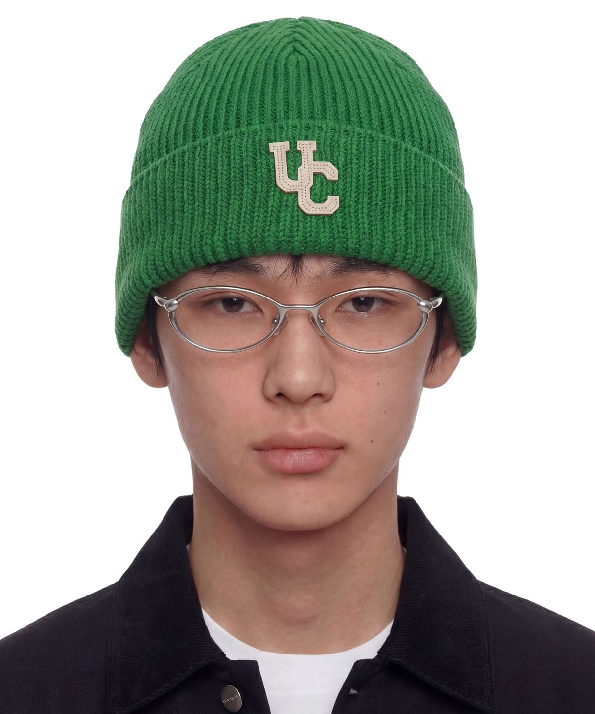 언더컨트롤(UNDERCONTROL) 슬림핏 비니 BEANIE / FLEX / UC OVERLAP / GREEN