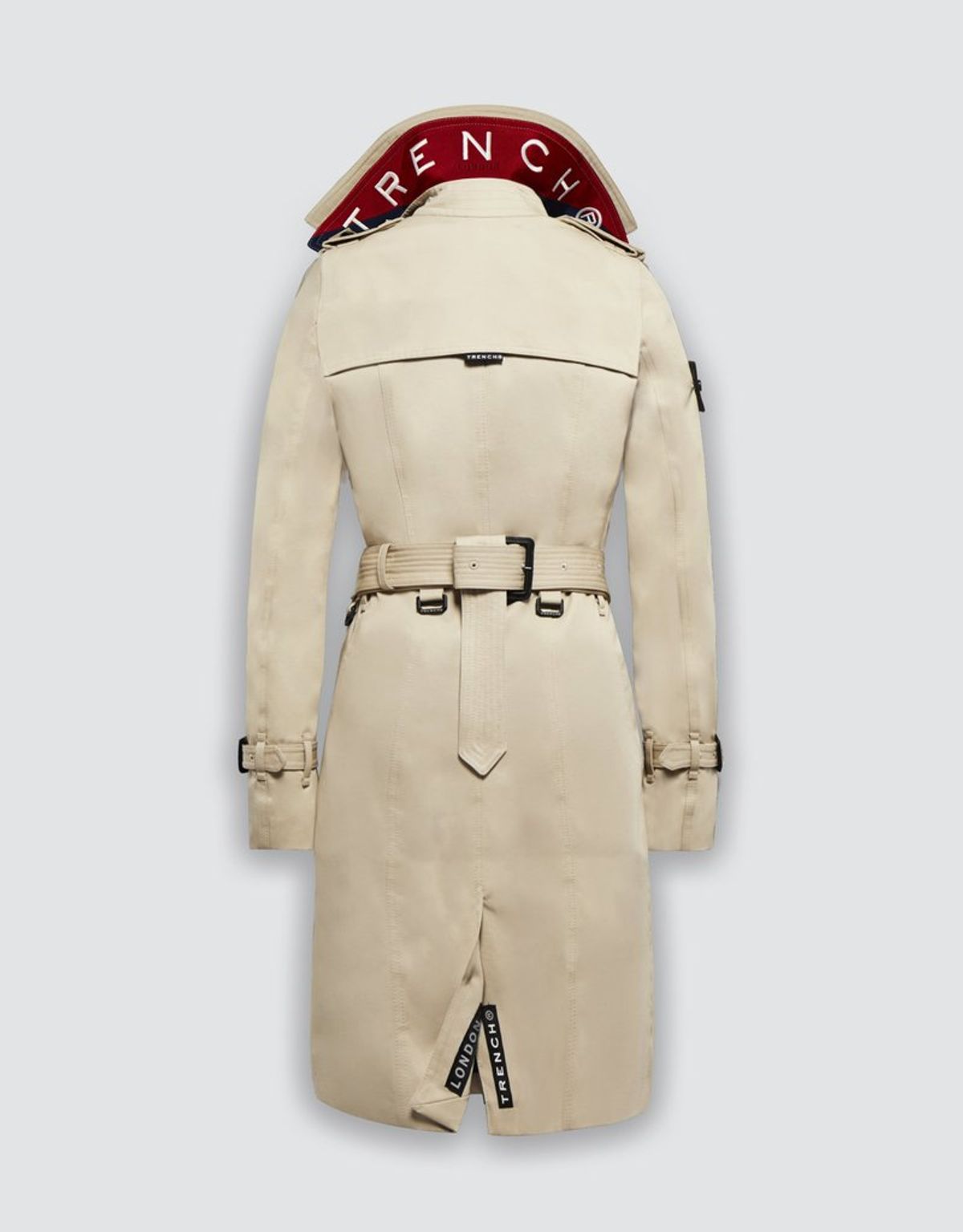 트렌치런던(TRENCH LONDON) 퀸 클래식 트렌치 코트 (STONE/RED/NAVY/WHITE)