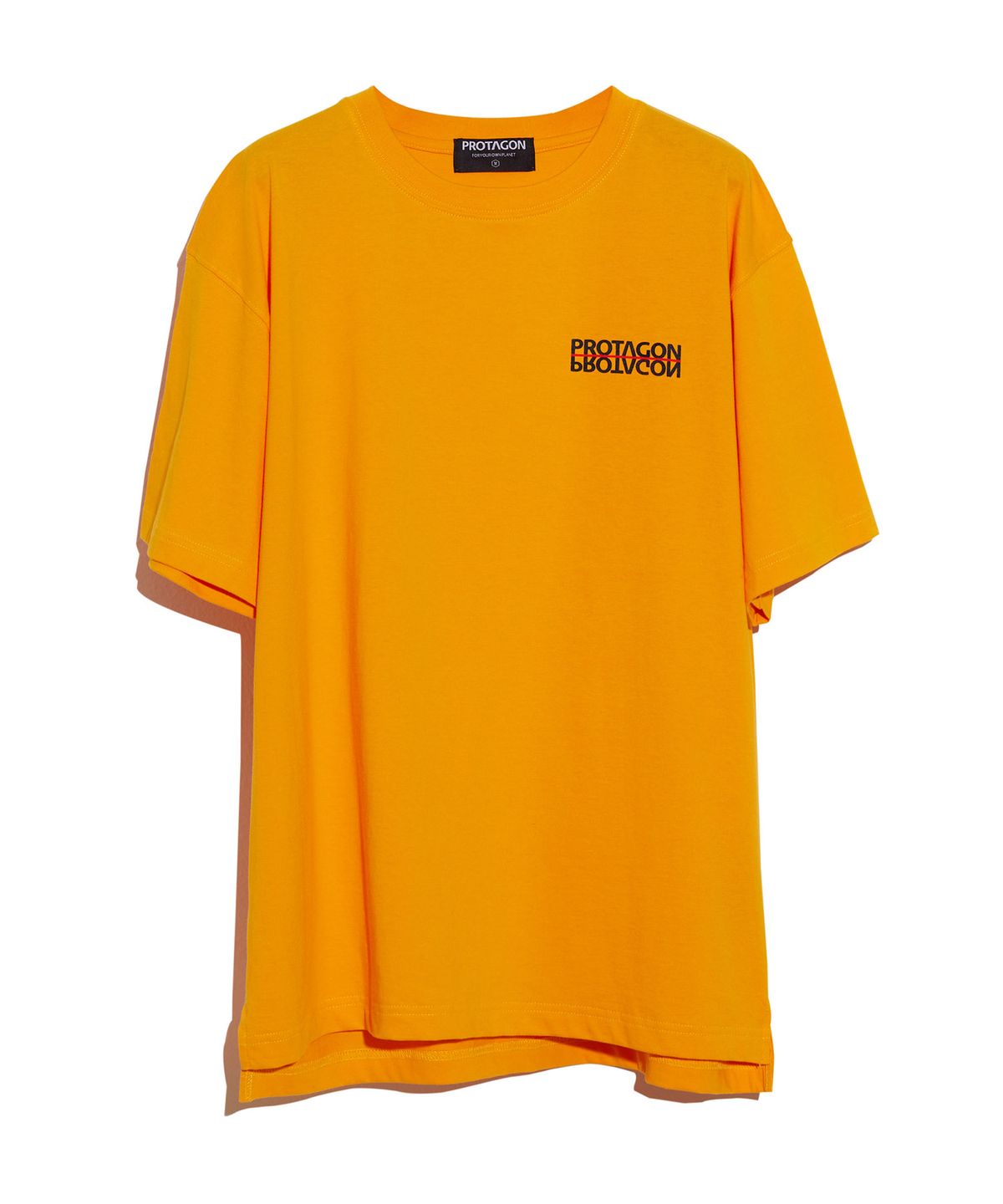 프로타곤(PROTAGON) BE REFLECTED Short-sleeved Tee (Yellow)